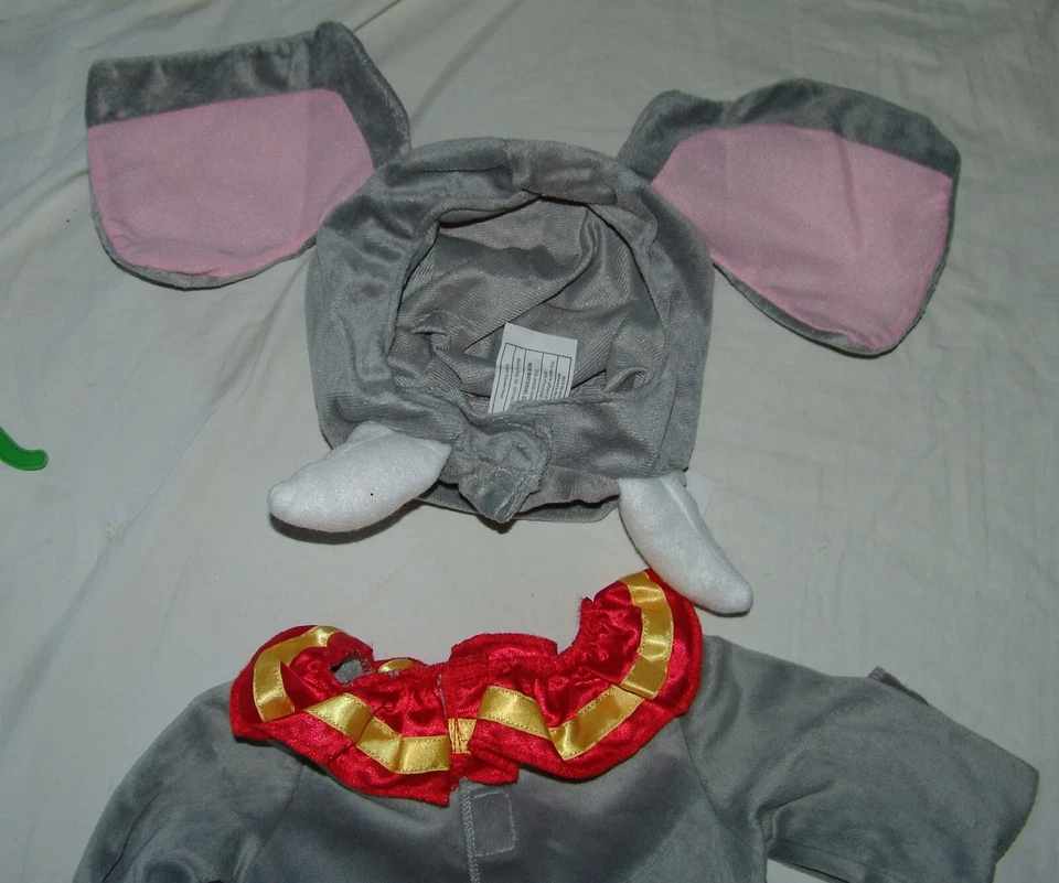 Disney Dumbo el Elefante Volador Halloween Disfraz Nuevo 6 - 12 meses Bebé Infante Foto 2 de 4