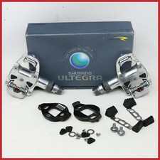 NOS SHIMANO 600 ULTEGRA PD-6600 PEDALS CLIPLESS 90s VINTAGE ROAD RACING BIKE OLD