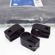 100 x Deta 12.6mm - 15.2mm Size 6 Heavy Duty SWA Armoured Cable Cleats / Clips