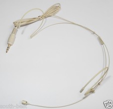Professional ear Hook Headset Condenser Microphone with 3.5mm 1/8" Skin Color