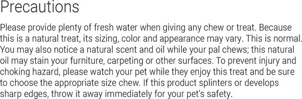 SMOKEHOUSE Pizzle Stix palitos de carne 100 % naturales masticables para perros hechos en EE. UU. Foto 2 de 2