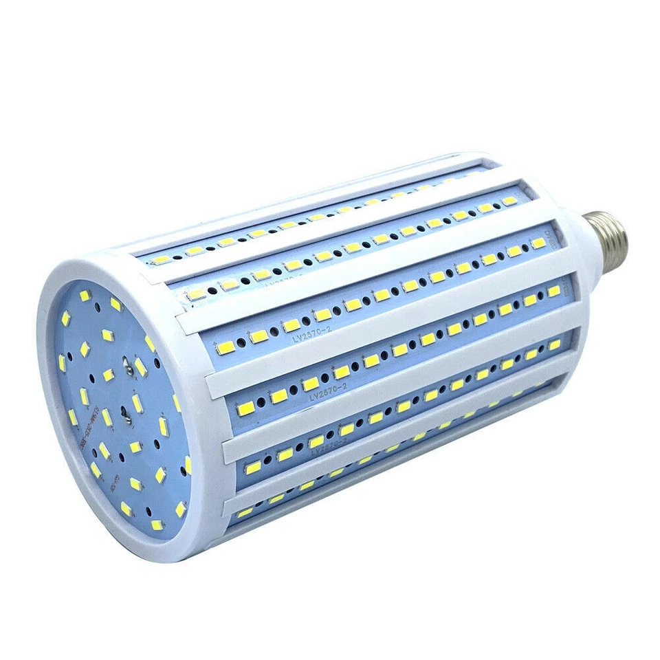 Super Bright Huge 300W Eq 168-Chip Corn Light E26 6000K LED Bulb 5000lm 50W Cool - Image 3 of 4