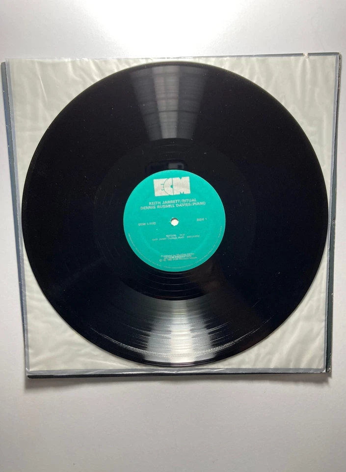DENNIS RUSSELL DAVIES Piano•Keith Jarrett: Ritual ~Vinyl LP ECM-1-1112 Classical - Image 4 of 4
