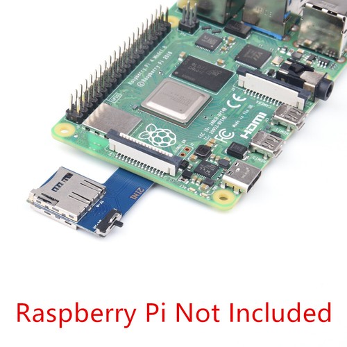 P&P Dual Slot TF Card Adapter Memory Board for Raspberry Pi 4B/3B+/3B/ Zero W - Photo 8/8
