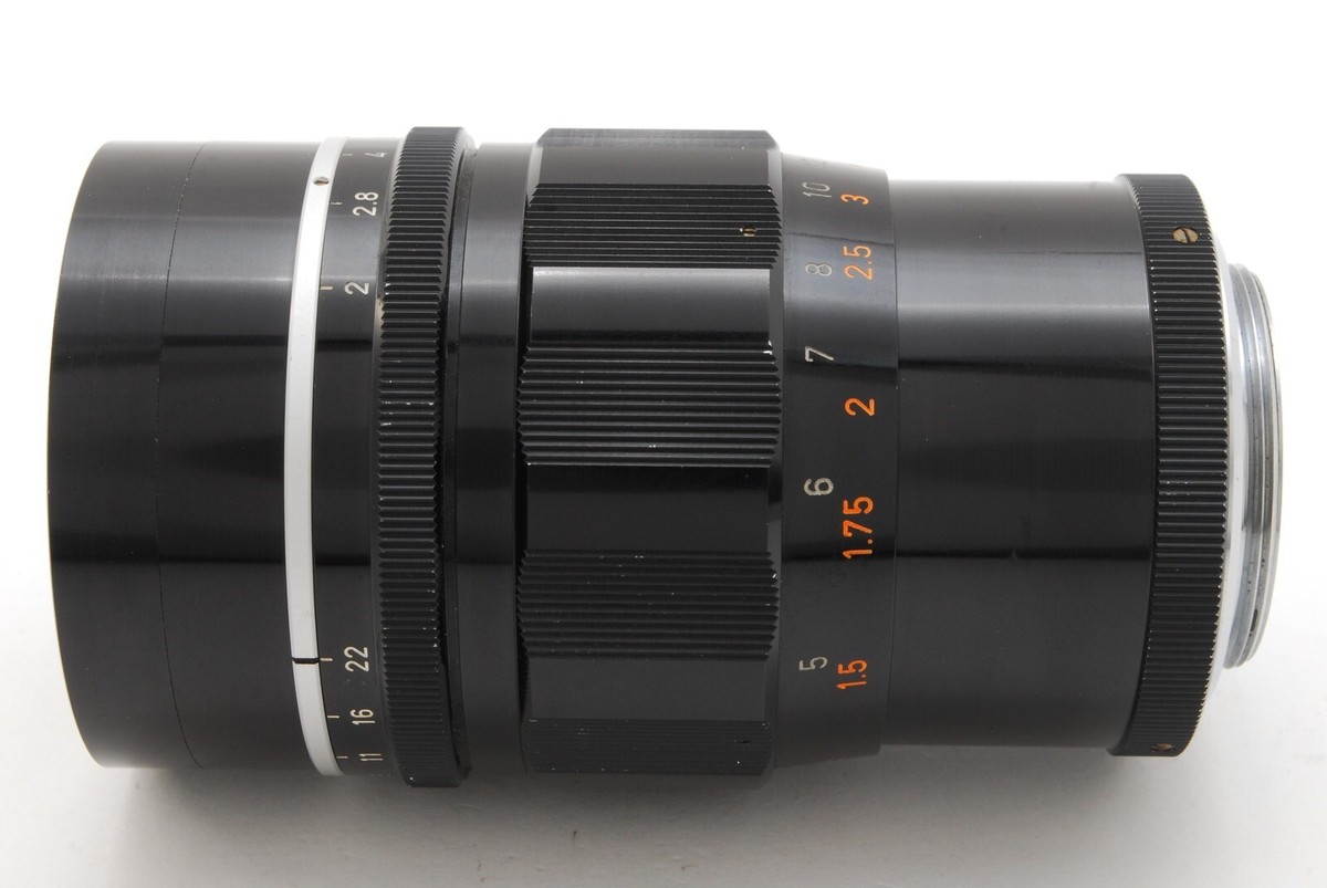 Exc+3] Canon 100mm F/2 Lens Hood Case Leica LTM L39 From