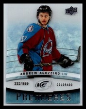 2014-15 Upper Deck Ice #110 Andrew Agozzino RC 332/999 !!