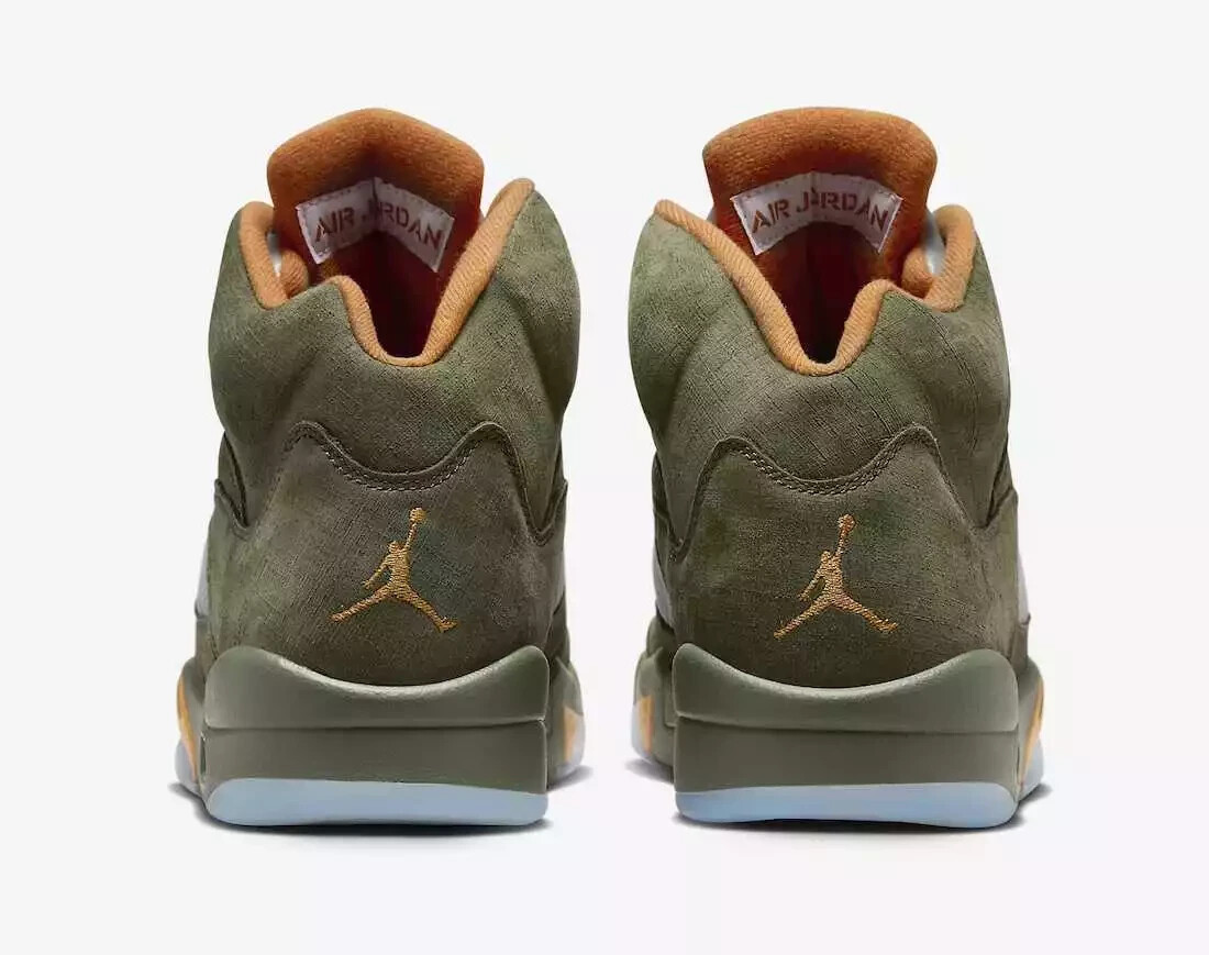 Size 10 - Air Jordan 5 Retro 2024 Olive for sale online | eBay