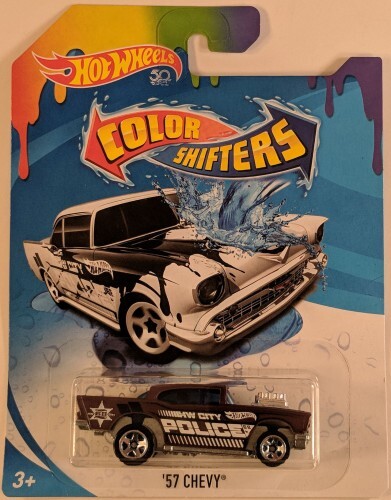 Hot Wheels 2018 - '57 Chevy (White) Color Shifters