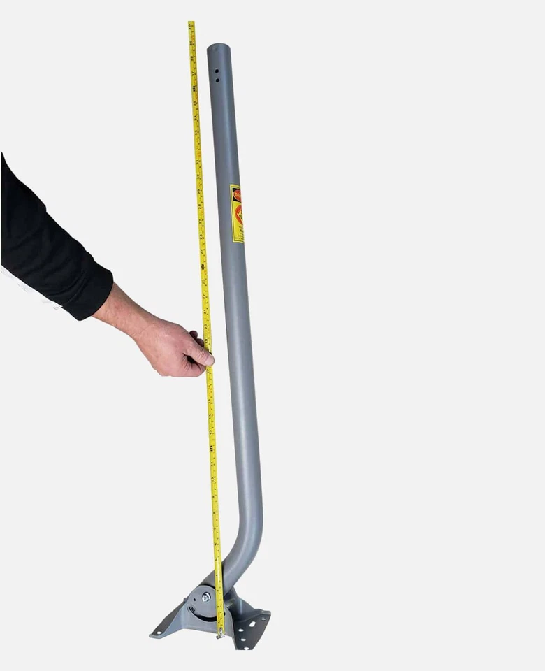 Universal 1 5/8" OD x 39" Pulgadas Antena Montaje J (PVJM39) Foto 2 de 4