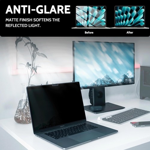 Easy Install Magnetic Privacy Screen Protector for MacBook Air 13.6 - Anti-Spy - Afbeelding 6 van 10
