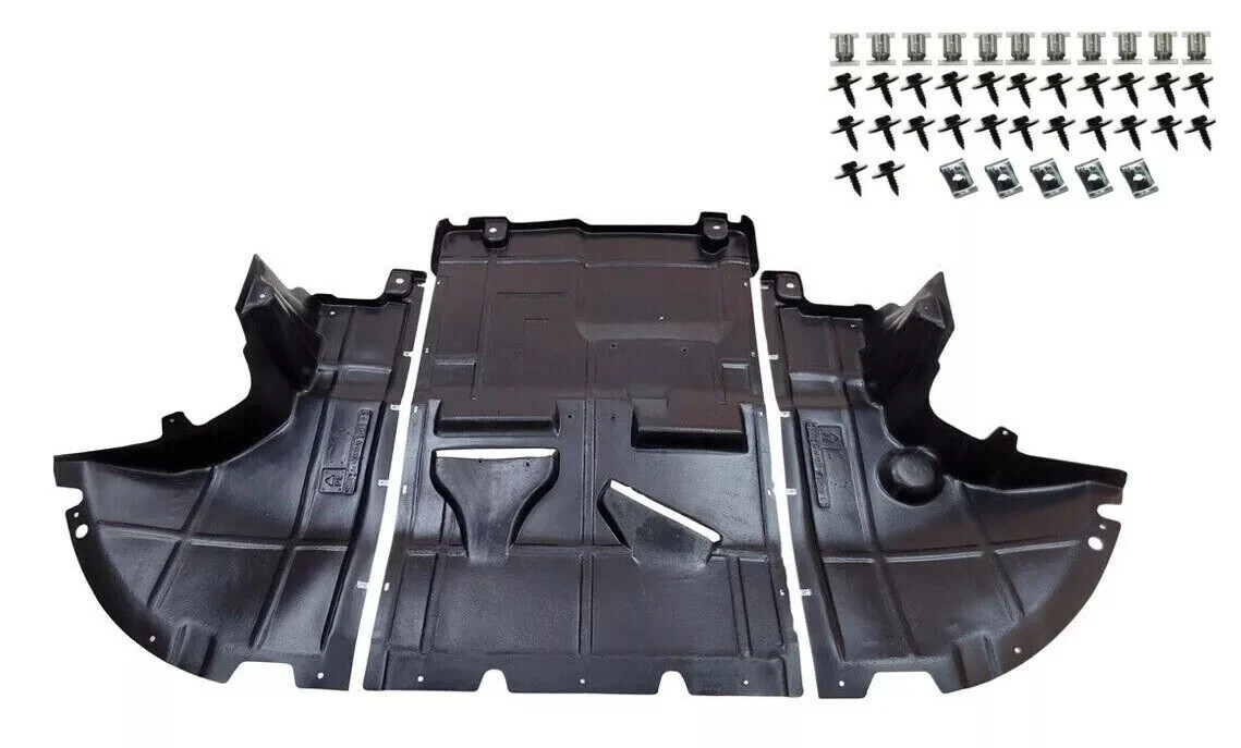 Protection sous moteur en plastique ABS anti-choc avec agrafes pour preserver votre carter