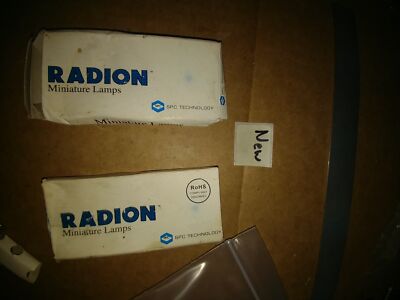 RADION MINIATURE LAMPS 1820