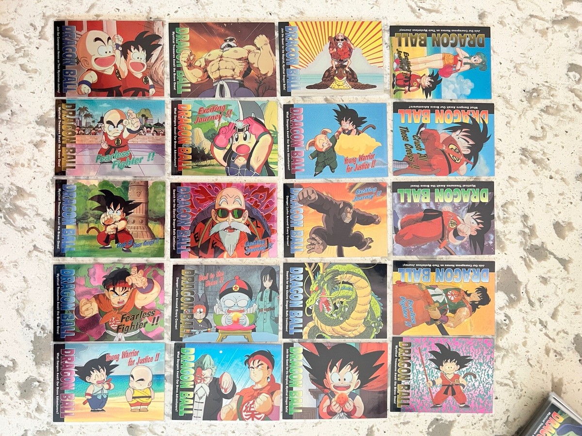 1996 Bird Studio JPP Amada Dragonball 50 Card Base Set Rare