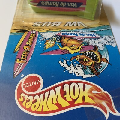 Hot Wheels Van De Kamp's Fish-O-Saurus VW Bus 50k Special Edition