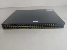 Cisco Catalyst 2960X WS-C2960X-48FPD-L 48-Port Gigabit Managed PoE+ Ethernet