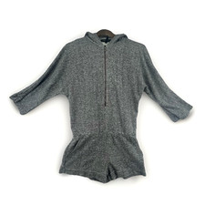 BCBGMAXAZRIA Womens Romper XS Heather Gray Ho...