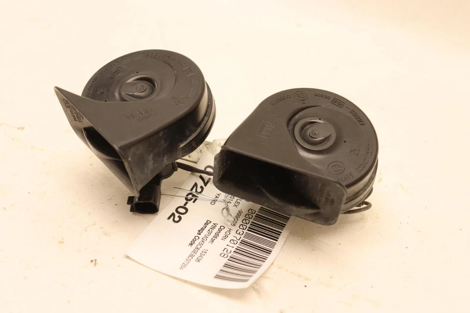 Ford Flex 2009-2019 alto y bajo doble tono nota bocina señal sirena par OEM Foto 2 de 4