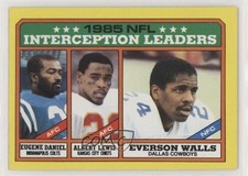 1986 Topps League Leaders Eugene Daniel Albert Lewis Everson Walls #229 08rj