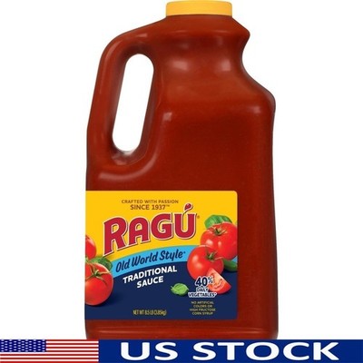 Old World Traditional Spaghetti Sauce 8.5 lbs Italian Tomato Sauce Family Dinner