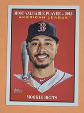 Mookie Betts 2025 Topps Update Most Valuable Player Card #MV-11