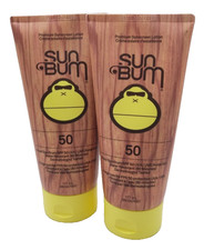 2X Sun Bum SPF 50 Moisturizing Sunscreen Lotion 177ml New