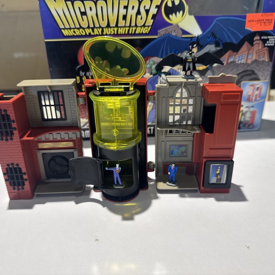 Micro Playset Batman & Robin – Kenner – Mini Figurine, Thème Batman, Occasion
