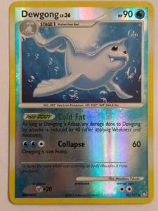 Dewgong 45/123 Mysterious Treasures Reverse Holo VLP