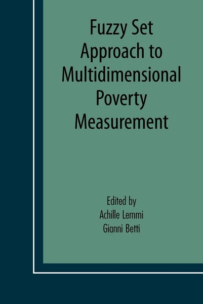 Achille A. Lemmi (U. A.) | Fuzzy Set Approach To Multidimensional Poverty...-image