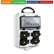 Scatola di Distribuzione di Potenza, 110V Scatola Elettrica da Parete ad Alta Corrente con NEMA...