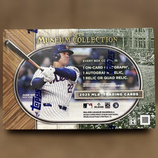 2025 Topps Museum Collection MLB Baseball Hobby Box Factory Sealed for ages15+