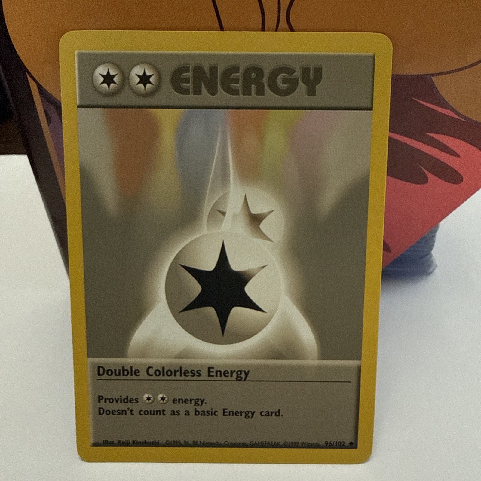 Double Colorless Energy 96/102 Lightly Played LP Base Set Pokemon Card WOTC 1999