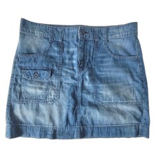 Tommy Hilfiger Denim Blue Women's Skirt Size 6