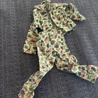 1964 Vintage GIJOE  Marine Camouflaged  Shirt and pants from basics set !! EX!