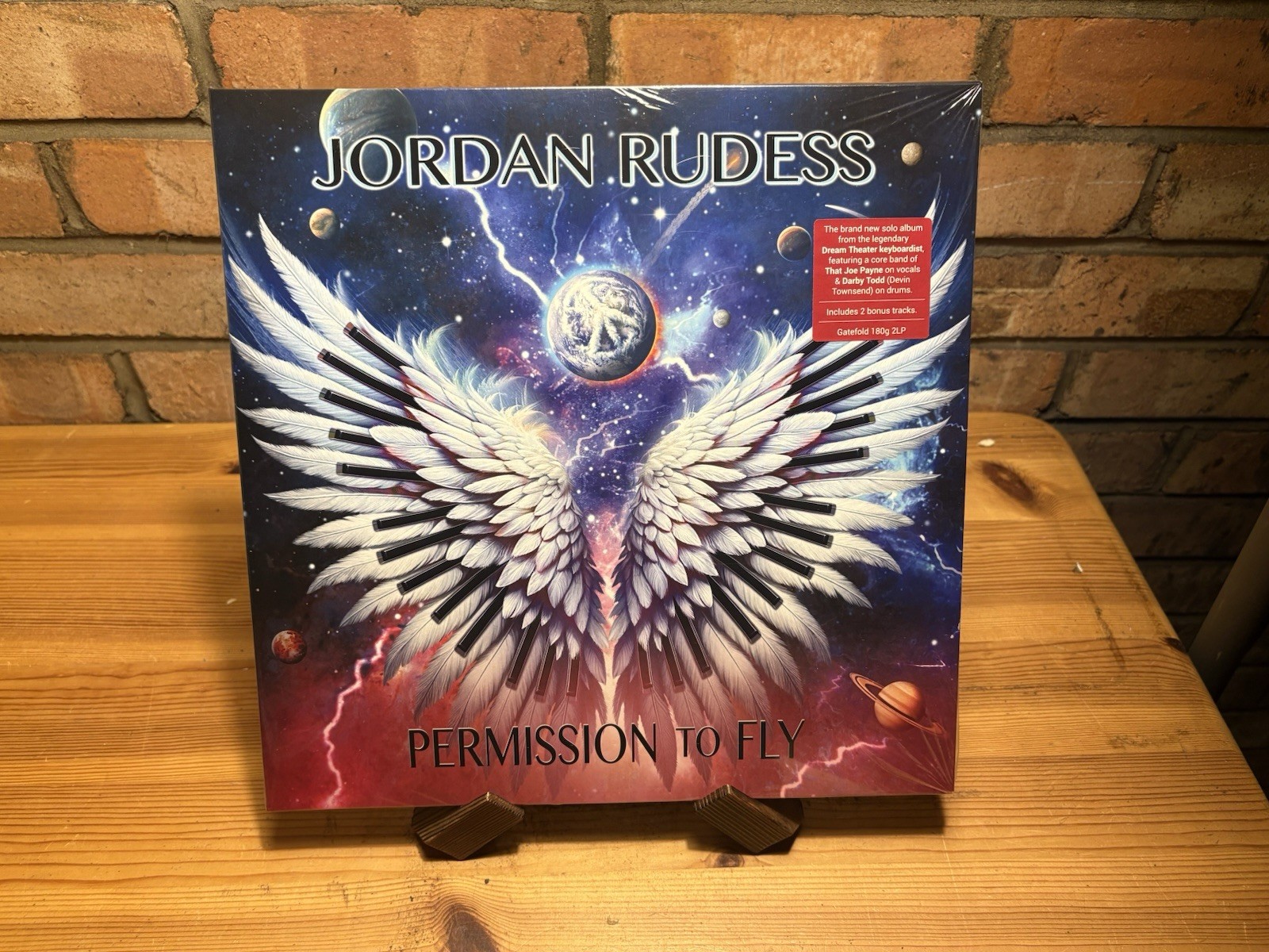 Jordan Rudess – Permission To Fly  [2x 12"" Vinyl Record LP] New & Sealed 2024