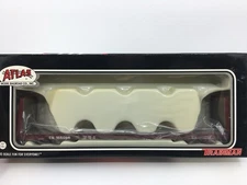 HO Atlas 20001601 Tomahawk Railway Bulkhead Flat Car TR #165066 Metal Wheels