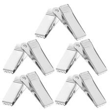 10 Pcs Metal Wire Clips Mini Spring Loaded Clamps For Crafts