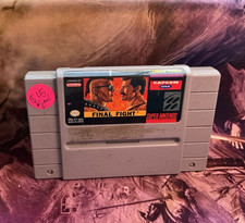 Capcom Final Fight - Super Nintendo SNES, Beat 'Em Up, NTSC-U/C (US/Canada)