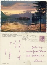 LAKE MAJOR - FISHERMEN'S ISLAND - LIGHT EFFECTS POSTCARD