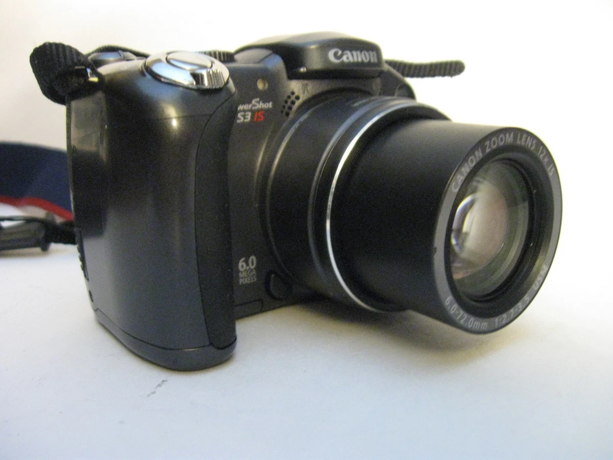 ★新品未使用★Canon PowerShot S3 IS デジタルカメラ 純正 Canon PowerShot S3 IS Digital camera Made in Japan (Tested) | eBay
