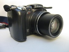 Canon PowerShot S3 6MP Digital Camera Used "Turns On" "Dark Screen Not Working"