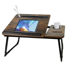 Laptop Desk for Bed, Laptops Bed Tray Desk with 5 Different Angles, Foldable ...