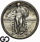 1923 Standing Liberty Quarter, Choice AU++/Unc, Mint Luster