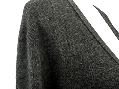 Acne Studios Alpaka Wollmischung Long Cardigan Pullover Gr. L grau Knopf Taschen - Bild 8 von 11