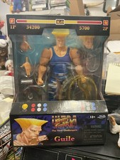 Jada Toys Ultra Street Fighter II Guile Player 2 Variant Blue NEW  SEALED Excl