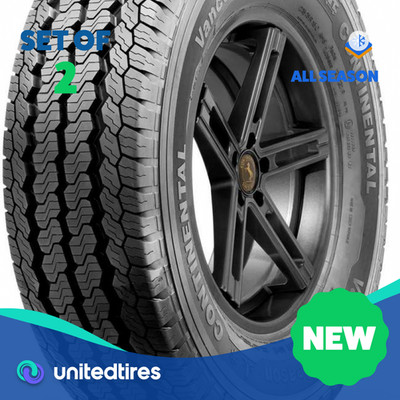 Set of (2) New P 195/70R15 Continental Vanco 4 Season 104/102R
