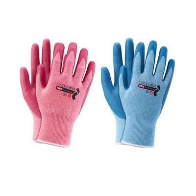 Kinder Schutzhandschuhe aus Strick mit FOAM-Latex-Beschichtung   rutschfest