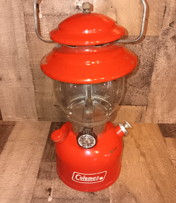 #ad Vintage Coleman Lantern 1978 Red Single Mantel 200A195 Not Tested Read $95.92