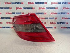 MERCEDES C-CLASS SALOON 4DR C220 MK3 W204 2008 PASSENGER REAR TAIL LIGHT LAMP