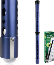 Golf Ball Picker Upper Aluminium Alloy Golf Ball Retriever Shag Tube, Golf Ball