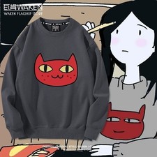 WAKEN Marceline cat Cartoon Unisex Sweater Sw...